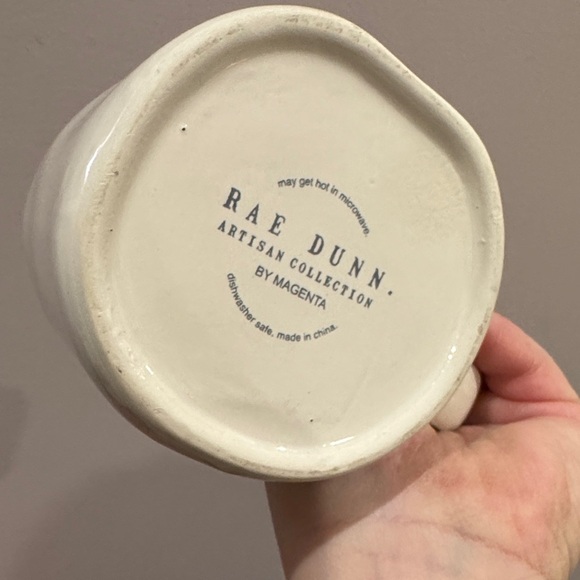 Rae Dunn Artisan Collection Cream Mug - Picture 4 of 6